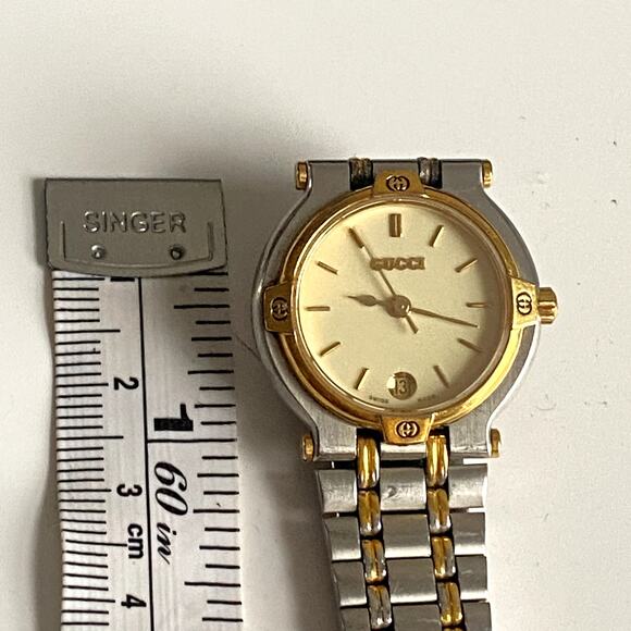 Authentic Gucci Women's Two-Tone Stainless Steel 25mm Watch - Picture 16 of 16